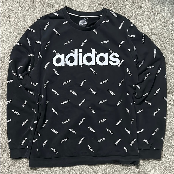 Vintage Adidas All Over Print Sweatshirt - Picture 1 of 3